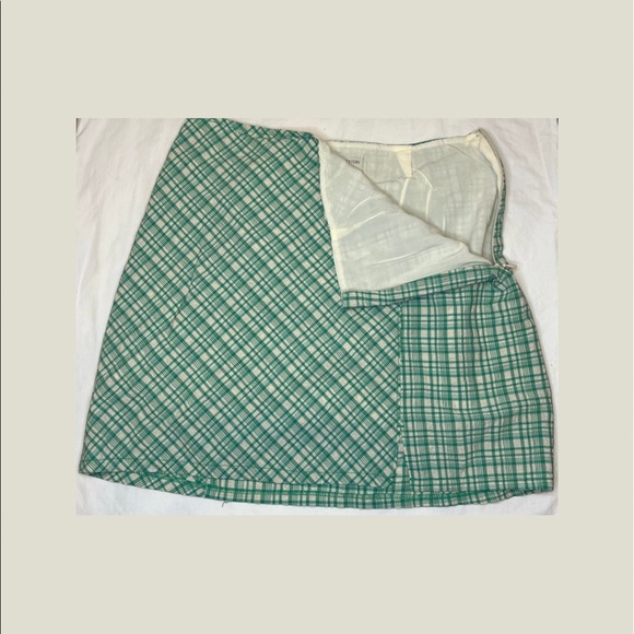 Urban Outfitters Krista Plaid Notched Mini Skirt - Picture 3 of 8